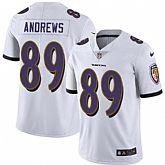 Nike Men & Women & Youth Ravens 89 Mark Andrews White NFL Vapor Untouchable Limited Jersey,baseball caps,new era cap wholesale,wholesale hats